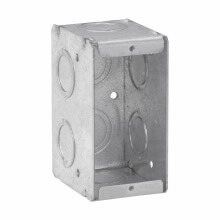 Electrical masonry boxes to wire outlets and switches in stone or brick walls and structures