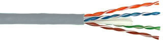 Gray Ethernet Cable for second-level backbone