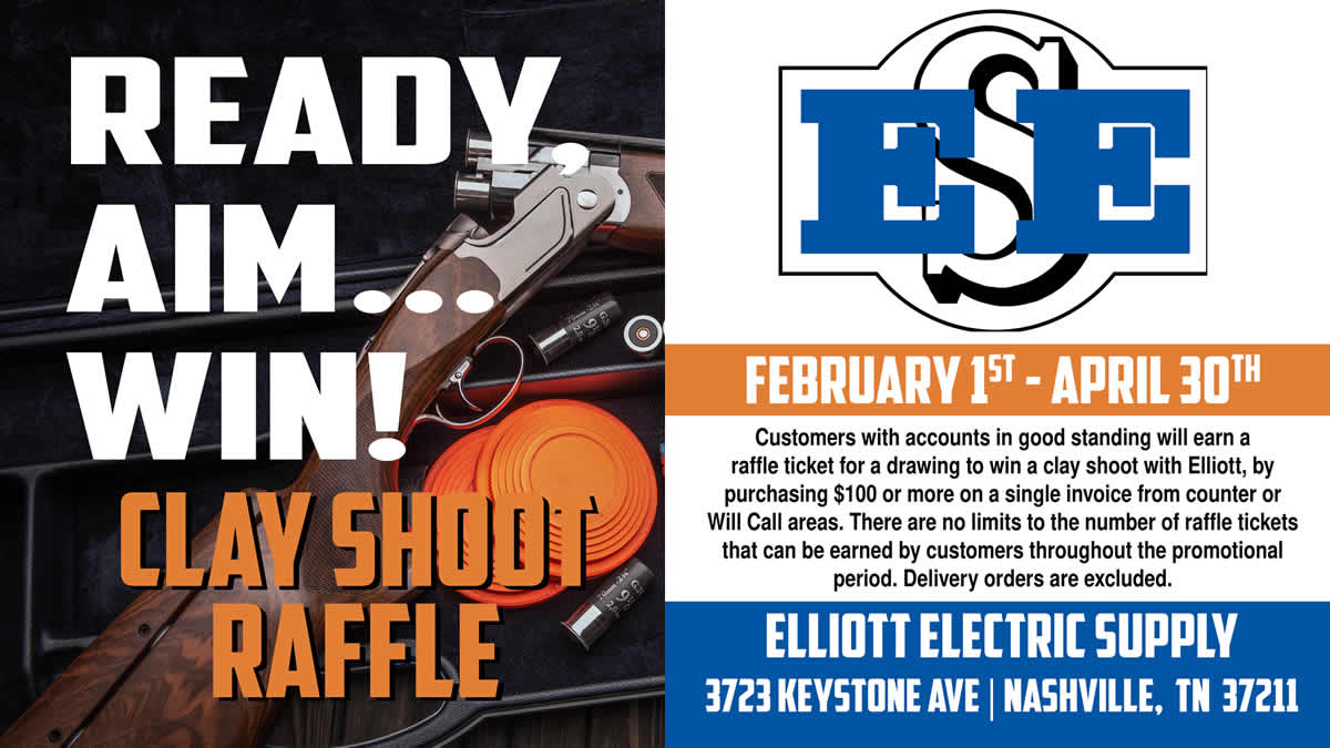 Ready, Aim... Win! Clay Shoot Promotion