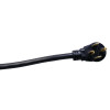 091568808 - 6' 4W 30 Amp Black Dryer Cord - Cables & Cords