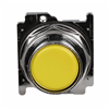 10250T104 - Momentary Pushbutton Yellow Flush MT Nonilluminate - Eaton