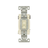 12427AB0X - Switch Toggle 4WAY 15A 120V GRD Al - Eaton