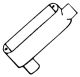 12807 - 2-1/2 LB Cover & Gasket - Mulberry Metal