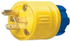 1510PG - Plug Nema 5-15 15A 125V Small Yellow - Ericson MFG
