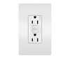 1597W - Radiant Self TST Dup Gfci 15A, 125V WH - Pass & Seymour/Legrand