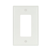 2051W - Wallplate 1G Decorator Thermoset Mid WH - Eaton