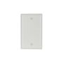 2129W - Wallplate 1G Blank THRMST Box MT STD WH - Eaton Wiring Devices