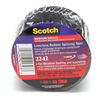 2242112X15FT - Linerless Electrical Rubber Tape, 1-1/2" X 15', BK - Scotch