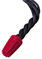 30076 - Wiretwist Wire Connector, WT6 Red, 100/Box - Ideal