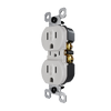 3232TREXWRGRY - Cca Resi Receptacle 15A TR WR Gy - Legrand-Pass & Seymour