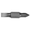 32482 - Replacement Bit. #1 Phillips, 3/16" Slotted - Klein Tools