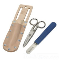 35093 - Cable Splicing Kit - Scissor, Knife, Leather Pouch - Ideal