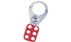 44801 - Safety Lockout Hasp, 1-1/2" Jaw, 2/Card - Ideal