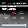 48111837 - M18 Redlithium High Output CP3.0 Battery 2-Pack - Milwaukee Electric Tool
