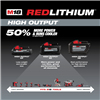 48111862 - M18 Redlithium High Output XC6.0 Battery Pack 2PK - Milwaukee®