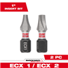 48324440 - 2PC Shockwave 1" Impact Ecx Combo Kit - Milwaukee®