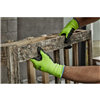 48738922 - Hi-Vis Cut Level 2 Polyurethane Dipped Gloves Larg - Milwaukee®