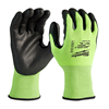 48738933 - Hi-Vis Cut Level 3 Polyurethane Dipped Gloves - Milwaukee®