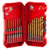 48894631 - Shockwave Red Helix Titanium Drill Bit Set 23 PC - Milwaukee®