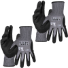 60586 - Knit Dipped Gloves, Cut Level A2, Touchscreen, X-L - Klein Tools