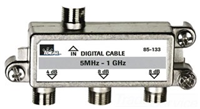 85133 - 1 GHZ 3-Way Cable TV/General Purpose Splitter - Ideal