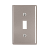 93071B0X1 - Wallplate 1G Toggle STD SS - Eaton