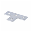 B133ZN - BLTD 5-3/8X3-1/2 4H ZN PLT Tee PLT - Cooper B-Line/Cable Tray