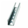 B22SHGALV10 - BLTD 1-5/8X1-5/8X120 12GA Galv SLTD CHNL, 2" CNTR - Cooper B-Line/Cable Tray