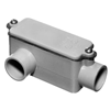E985GCAR - 1-1/4" PVC Type LR Condulet - Carlon