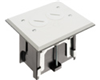 FLBA101W - White Adj Floor Box - Arlington Industries