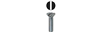 FM6322 - #6-32 X 2'' Slotted FH Machine Screw - LH Dottie