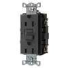 GFRST20BK - 20A Comm Self Test GFR Black - Wiring Device-Kellems