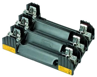 H600303C - 1/10-30A 3P 600V Class H Box Lug Fuse Block - Edison Fuses