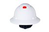 H801RUV - H-801R-Uv-Ea, Full Brim, Ratchet, WHT, 20/CS - 3M