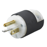 HBL5366C - Plug, 20A 125V, 5-20P, B/W - Hubbell Wiring Devices