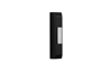 PB5004FB - BLK Thin Profile Pushbutton Doorbell - Craftmade