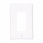 PJ26W - Wallplate 1G Decorator Poly Mid WH - Eaton Wiring Devices