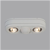 REV21835M - 27W Double Led Security Flood BRZ - Cooper Lighting Solutions