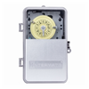 T101PCD82 - 40A 120V SPST Plastic Clear Cover Time Clock - Intermatic