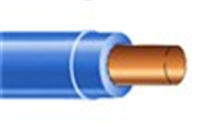 THHN10S0LBL2500 - THHN 10 Sol Blue 2500' - Copper