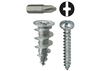 WDK6 - #6 Zinc Alloy Walldriller Anchor Kit - LH Dottie