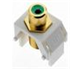 WP3463WH - Green Rca to F-Connector WH (M20) - Legrand-On-Q