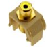 WP3465IV - Yellow Rca to F-Connector Iv (M20) - Legrand-On-Q