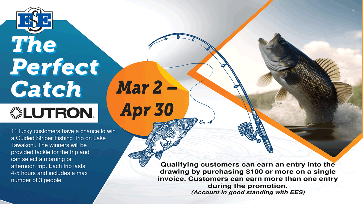The Perfect Catch Fishing Promotion with Lutron and Elliott Electric Supply